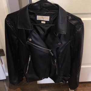 MK Buckled Enhanced Moto Jacket